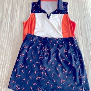 Golf skirt and matching top
